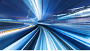 A fast-moving Tunnel